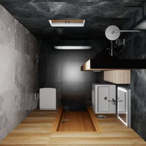 визуализация ремонта ванной комнаты с раскладкой плитки картинка